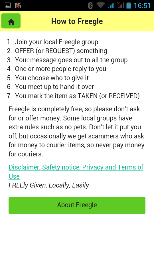 How to Freegle